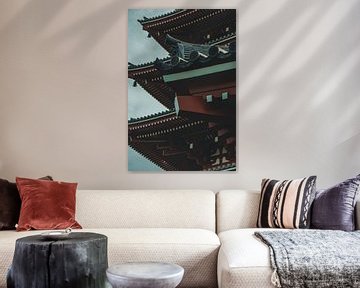 Asakusa Temple in Tokyo by Endre Lommatzsch