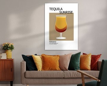 tequila sunrise cocktail by Ratna Mutia Dewi
