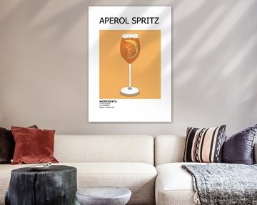 aperol spritz cocktail by Ratna Mutia Dewi