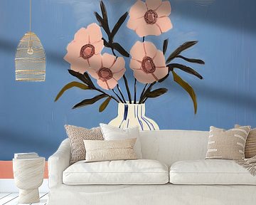 Vaas op Matisse geïnspireerd stilleven van Niklas Maximilian