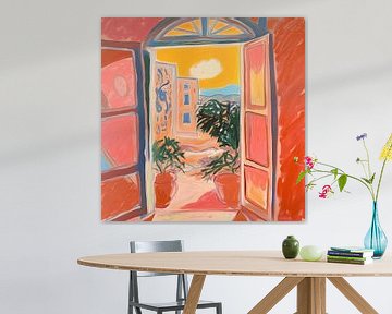 Matisse inspires Open Window by Niklas Maximilian