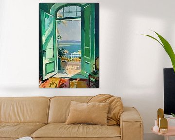 Matisse inspires Open Window by Niklas Maximilian