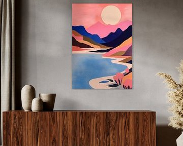 Matisse-inspired landscape by Niklas Maximilian