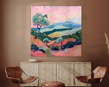 Henri Matisse inspirierte Landschaft von Niklas Maximilian