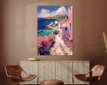 Op Henri Matisse geïnspireerd landschap van Niklas Maximilian