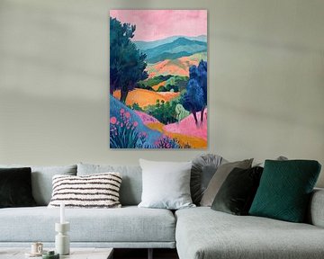 Henri Matisse inspirierte Landschaft von Niklas Maximilian