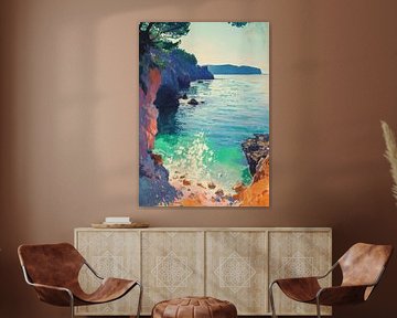 Matisse-inspired landscape by Niklas Maximilian