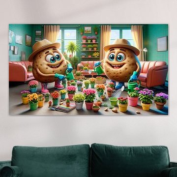 Grüne Oase der Couch Potatoes Gärtner von artefacti