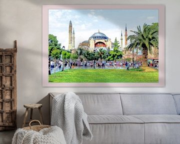 Hagia Sofia in Istanbul van René Roos