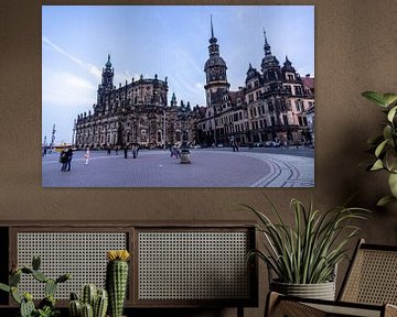 A short evening stroll through the beautiful historic city centre of Dresden - Saxony - Germany by Oliver Hlavaty