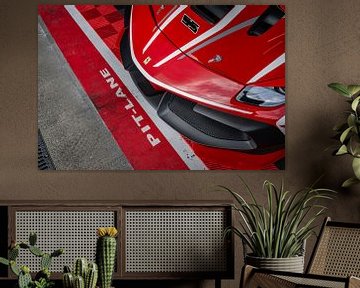 Ferrari 488 Challenge Evo sur Bas Fransen