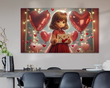 Valentine's Day in manga magic by artefacti