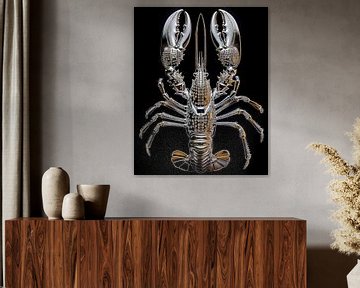 lobster bling bling by Rene Ladenius Digital Art