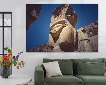 Les temples d'Égypte 04 sur FotoDennis.com | Werk op de Muur