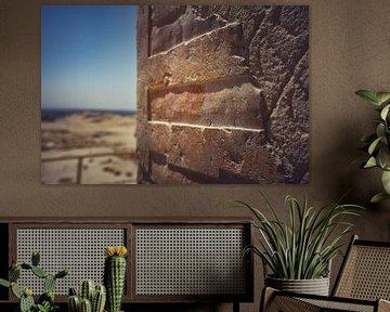 The Temples of Egypt 13 by FotoDennis.com | Werk op de Muur
