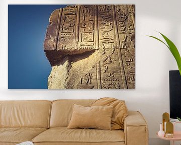 The Temples of Egypt 17 by FotoDennis.com | Werk op de Muur