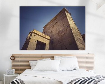 Die Tempel Ägyptens 22 von FotoDennis.com | Werk op de Muur