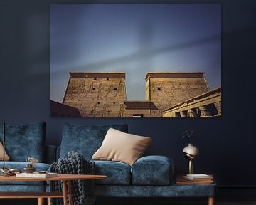 Les temples d'Égypte 24 sur FotoDennis.com | Werk op de Muur