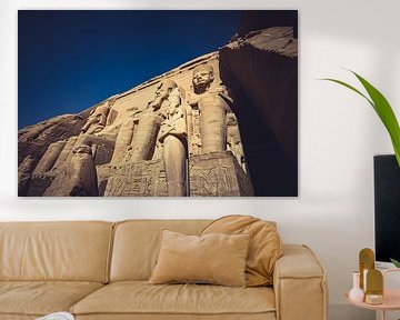 De Tempels van Egypte  26 van FotoDennis.com | Werk op de Muur