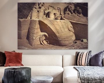 Die Tempel Ägyptens 34 von FotoDennis.com | Werk op de Muur