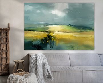 Achter de wolken schijnt de zon van Studio Allee
