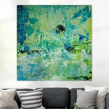 Miroir abstrait pissenlit