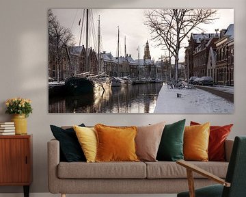 Winter in Groningen (Hoge der A) von Volt