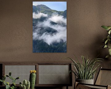 Foggy Magic: Mountain scenery in Austria by Jacob Molenaar