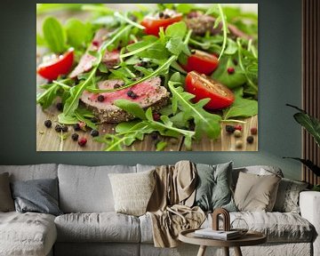 Filetsteak mit Salat von de-nue-pic