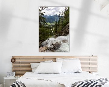 Majestätische Krimllr-Wasserfälle in Österreich von Jacob Molenaar