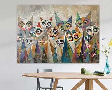 Peinture chat | chats sur Art Merveilleux