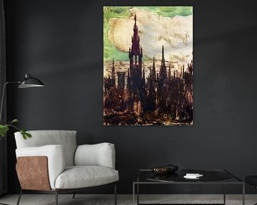 City (Towers) - Mikalojus Konstantinas Ciurlionis