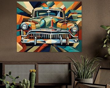 Abstract Art Illustration - Alte Autos 10 von Johanna's Art