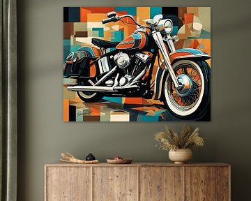 Abstract Art Illustration - Motoren 10 van Johanna's Art