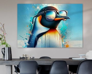 Coole pinguïn: zonnebrillen met zomerse flair van artefacti