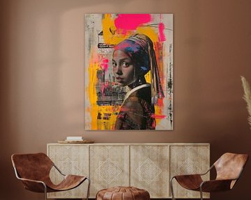 Girl With The Pearl Earring by Studio Ypie