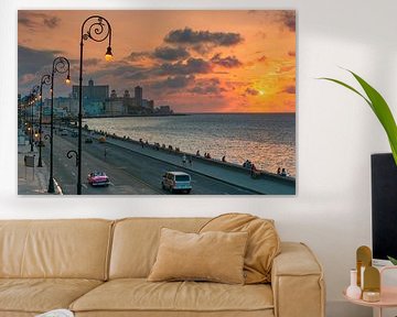 Beautiful Malecon evening atmosphere by Christian Schmidt