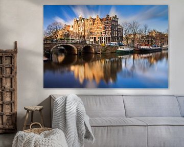 Brouwersgracht Amsterdam von Dennis van de Water
