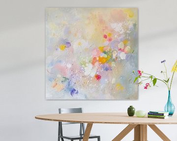 Bloemenveld Impressionisme van De Mooiste Kunst