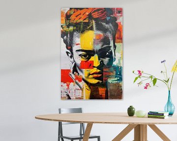 Frida portret van ARTemberaubend