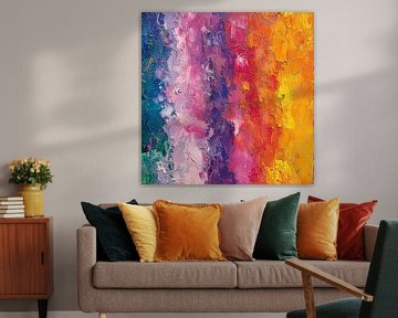 Abstract Painting Colourful Modern No 11 by Niklas Maximilian