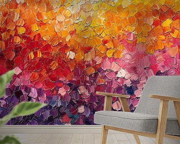 Abstract schilderij Kleurrijk Modern Nr 13 van Niklas Maximilian