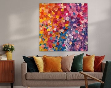 Abstraktes Gemälde Bunt Modern No 16 von Niklas Maximilian