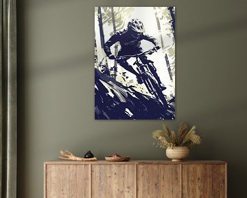 Mountainbike Fansart van Gendhon 66