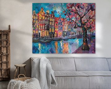 Peinture à Amsterdam sur Caprices d'Art