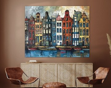 Canal houses by Art Whims