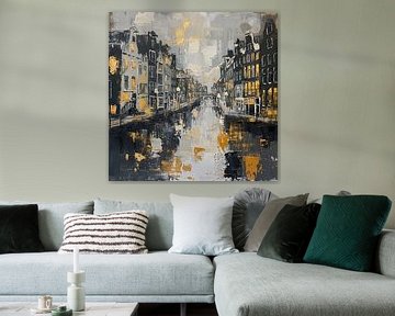 Amsterdam | peinture Amsterdam sur Caprices d'Art