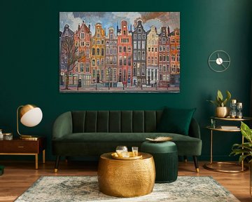 Peinture à Amsterdam sur Caprices d'Art