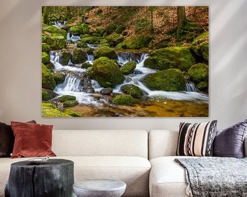 Gertelbach waterfalls by Ursula Di Chito