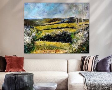 Spring in my countryside by pol ledent